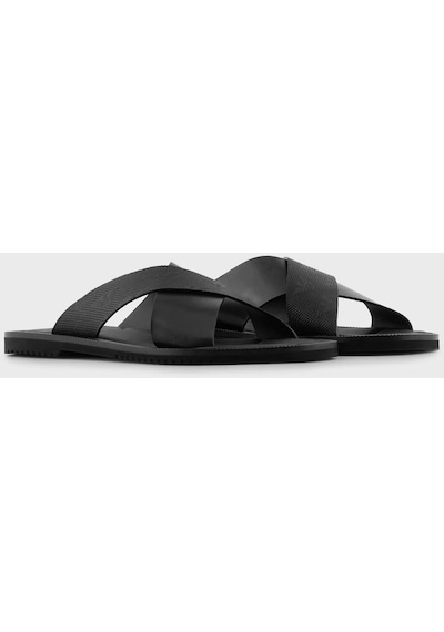 Emporio Armani Erkek Terlik X4p125 Xn789 K001 Siyah