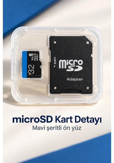 Sd Adaptörlü 32 Gb Microsd Hafıza Kartı
