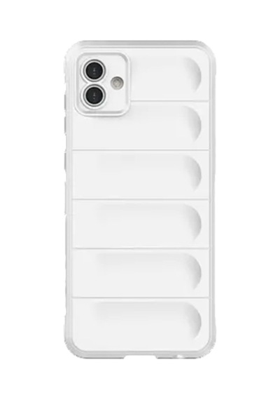 Samsung Galaxy  Uyumlu  A05 Kılıf Optimum Silikon - Krem