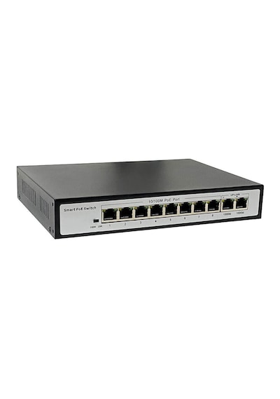 Rdx 8+2 Port Ethernet PoE Switch - 8x PoE Ports + 2x Gigabit Uplink