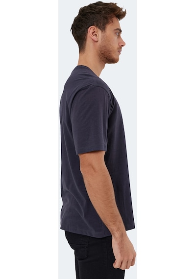 Slazenger KAURI IN Oversize Erkek Tişört Antrasit