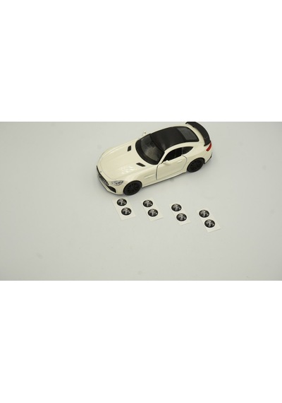 Peugeot Uyumlu Logo Jant Torpido Direksiyon 9Mm Damla Sticker Logo Seti