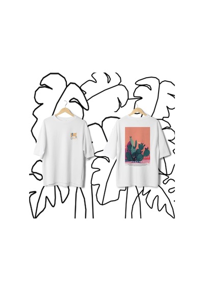 Samsara Serisi No:10 T-shirt - Beyaz