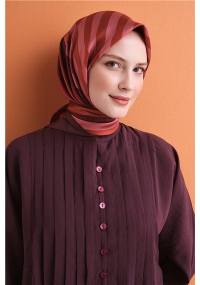 Armine Saf İpek Sura Eşarp 9615d 02 Yavruağzı
