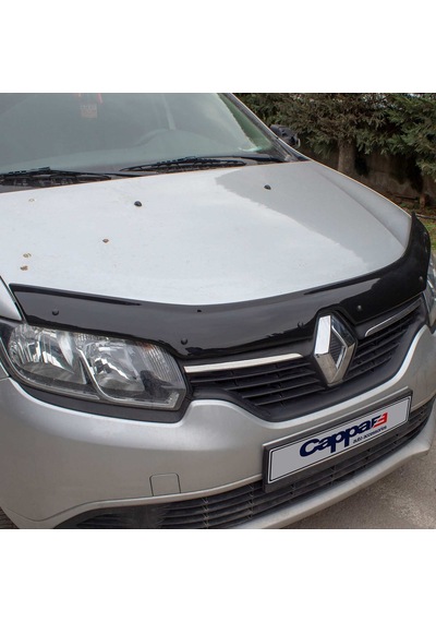Cappafe Renault Symbol Ön Kaput Koruyucu Rüzgarlığı 4Mm Akrilik