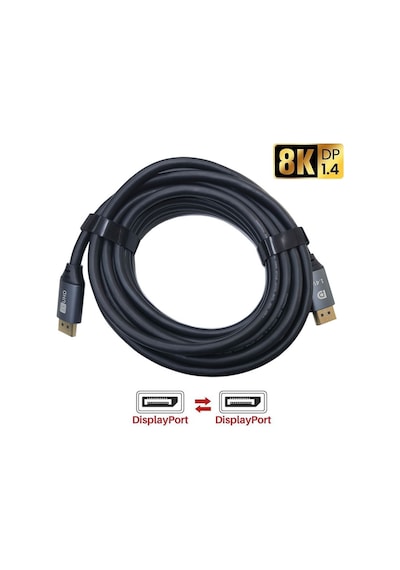 8k Uhd V1.4 Display Kablo 8k Display Port Erkek Erkek Kablo 7m