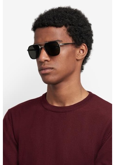 David Beckham Db 1161/s-284 Sıyah Unisex Güneş Gözlüğü Gümüş