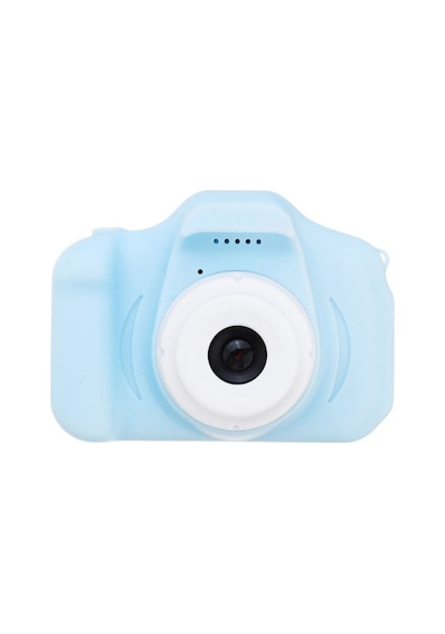 Blue Inter Unisex Çocuk Mavi Mini 1080P Hd Kamera Için Dijital Fotğraf Makinesi (İthalatçı Garantili)