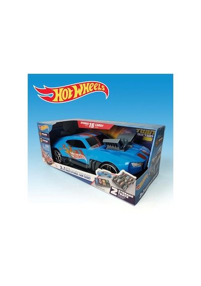 Hot Wheels Race N' Haul 2'si 1 Arada Saklama Kutusu Çok Renkli