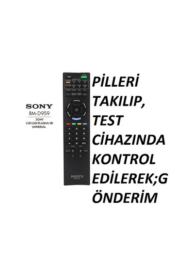 Sony Lcd Tv Kumandası