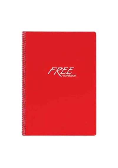 Keskin A4 60 Yp.düz Pp Kapak Free Defter Çok Renkli