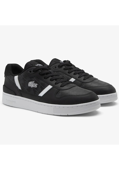 Lacoste T-clip Set 224 01 Leather Mens Sneaker Hakiki Deri Erkek Günlük Spor Ayakkabı Siyah Lacoste T-clip Set 224 01 Leather Mens Sneaker Hakiki Deri Erkek Günlük Spor Ayakkabı Siyah