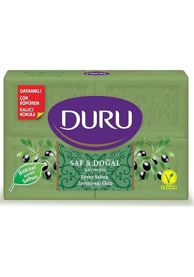 Duru Zeytinyağı Özlü Katı Sabun 4 x 150 G