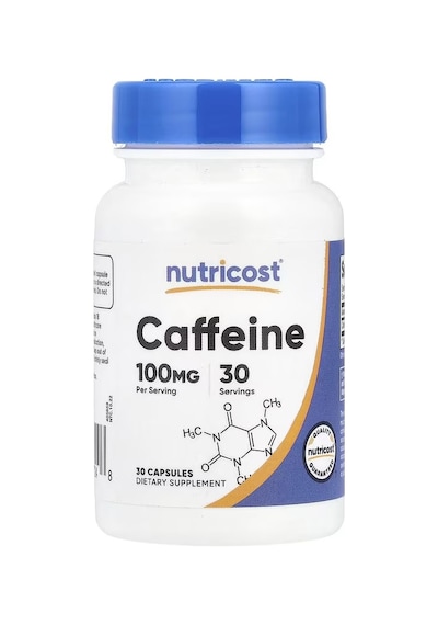 Caffeine 100 Mg 30 Capsules
