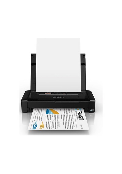 Wf-100w A4 Taşınabilir Kablosuz Yazıcı, Şarjlı Batarya, Usb, Wi-fi, Kompakt Mürekkep Püskürtmeli Yazıcı Çok Renkli