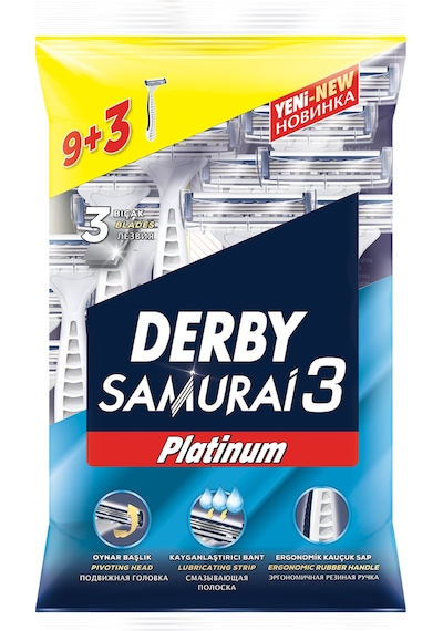 Derby Samurai 3 Platinum 9+3 Poşet