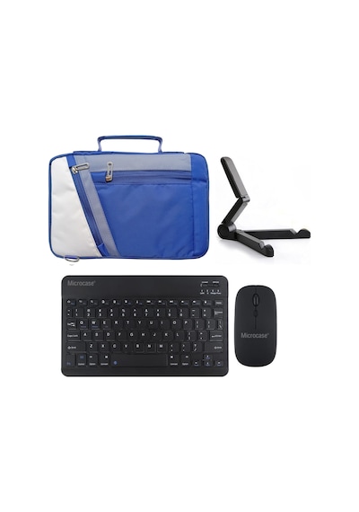 Apple Uyumlu iPad, Air 11 2024 Çanta+bt Klavye+mouse+stand Al4383