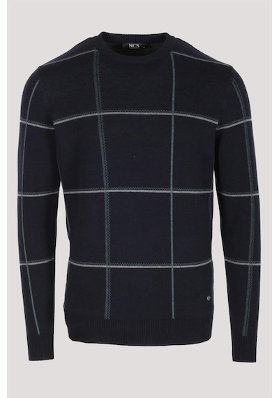 Erkek Triko Lacivert Bisiklet Yaka Desenli Slim Fit Pamuklu Kazak Ncs Jeans 3744-lacivert Lacivert Erkek Triko Lacivert Bisiklet Yaka Desenli Slim Fit Pamuklu Kazak Ncs Jeans 3744-lacivert Lacivert