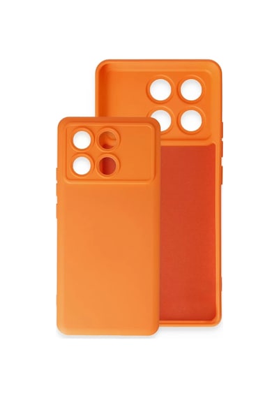 Xiaomi Poco X6 Pro Uyumlu Kılıf Nano İçi Kadife Silikon - Mor