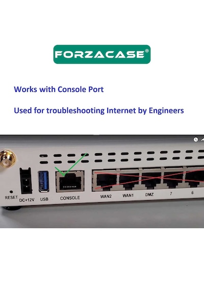 1.8mt Usb Cisco Usb Den Rj45 E Çeviren Konsol Kablosu -fc883