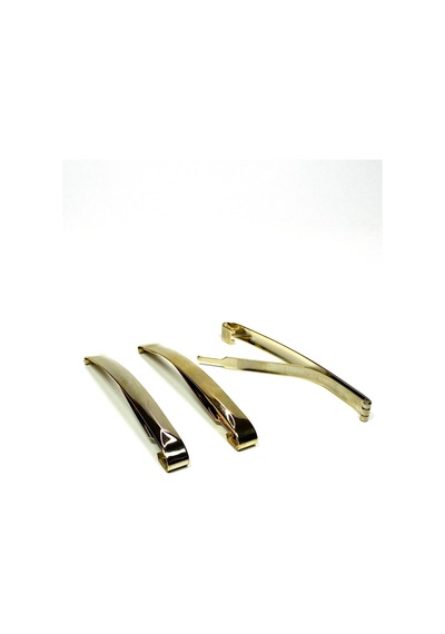 3 Adet Metal Klasik Saç Tokası Orijinal 9 Cm 0