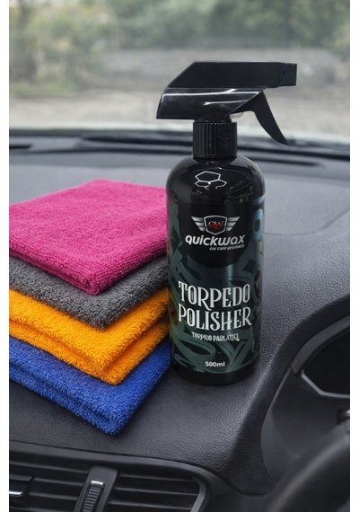 Torpido Parlatıcı Torpedo Polısher 500ml Ve 40 40 Mikrofiber Bez