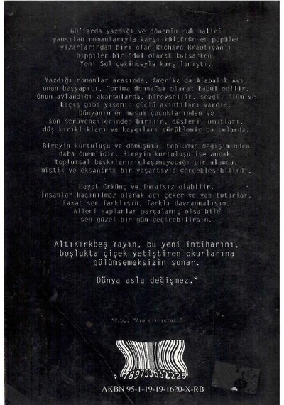 Amerika'da Alabalık Avı - Richard Brautigan 1.baskı