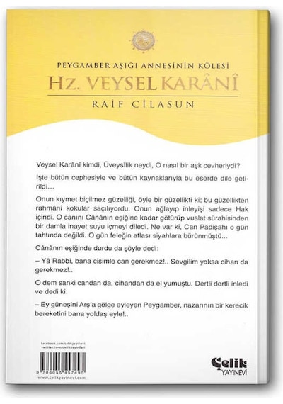 Hz. Veysel Karani  - Peygamber Aşığı Annesinin Kölesi  - Raif Cilasun  - Çelik Yayınevi