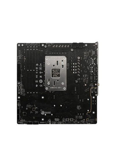 Msı Mb B650m Project Zero Am5 Ddr5 7600mhz Oc Hdmı Dp M.2 Usb3.2 2.5g Lan Wı-fı 6e
