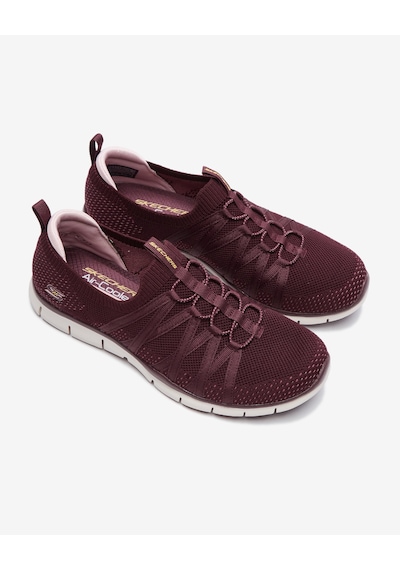 Skechers Gratis - Chic Newness Kadın Bordo Günlük Ayakkabı 104152 Plum Bordo