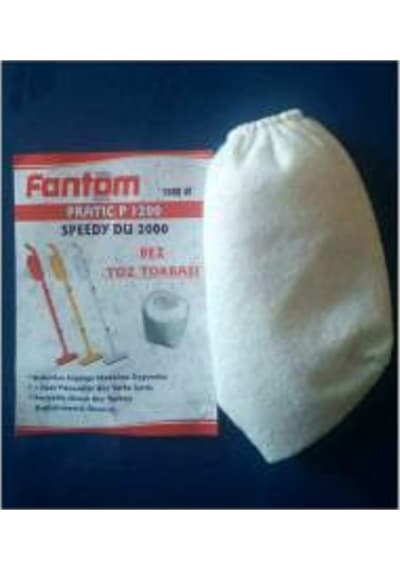 Fantom P1200 Pratik Dik Süpürge Bez Toz Torba - 10 Adet
