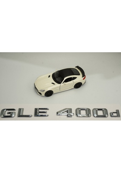 GLE400d Bagaj Krom Metal 3M 3D Yazı Logo