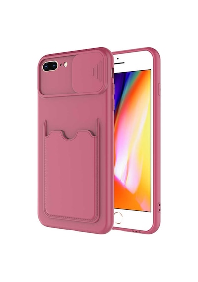 Apple Uyumlu iPhone 7 Plus Kilif ?Zore Kartix Kartlik Bölmeli Kilif 499756213