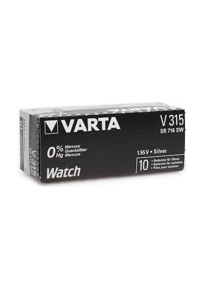 Renata 315 Sr716sw 1.55v Alkalin Saat Pili 10 Adet