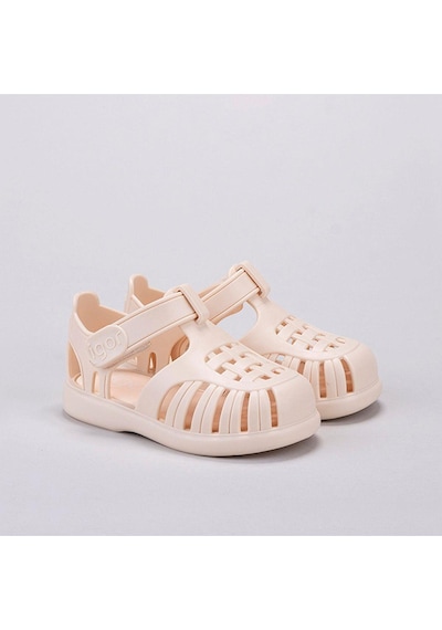 Igor S10271-079 Tobby Solıd Ivory Sandalet Bej-3907 Bej