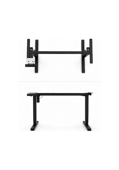 Elektrikli Yükseklik Ayarlı Masa İskeleti Tablasız, 70 Kg Taşıma Kapasiteli, 60 120 Cm Tabla Uyumlu Siyah Elektrikli Yükseklik Ayarlı Masa İskeleti Tablasız, 70 Kg Taşıma Kapasiteli, 60 120 Cm Tabla Uyumlu Siyah