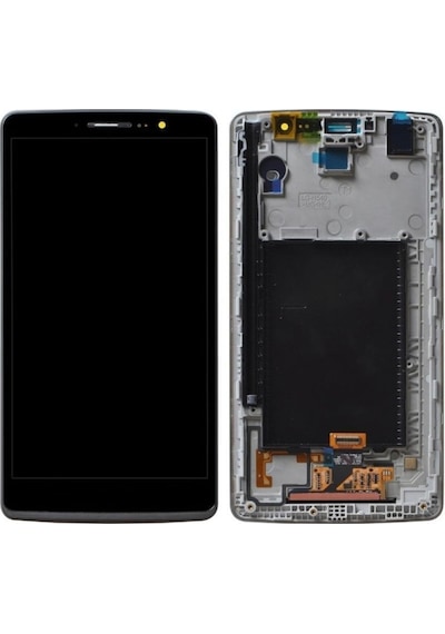 LG Uyumlu G4 H815 Lcd Ekran Dokunmatik Çıtalı + Tamir Seti