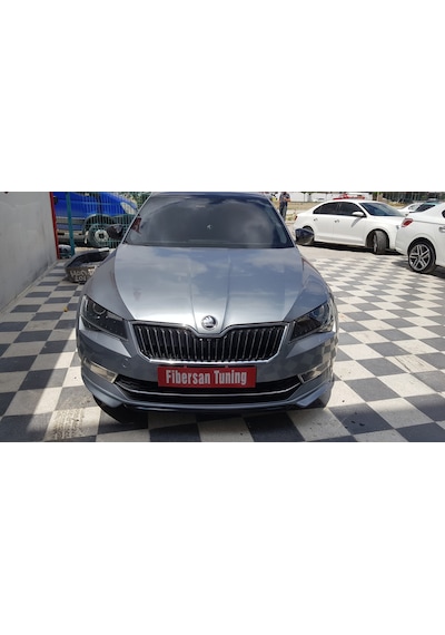 Skoda Superb (2015...) Ön Tampon Eki-----fibersan Tuning