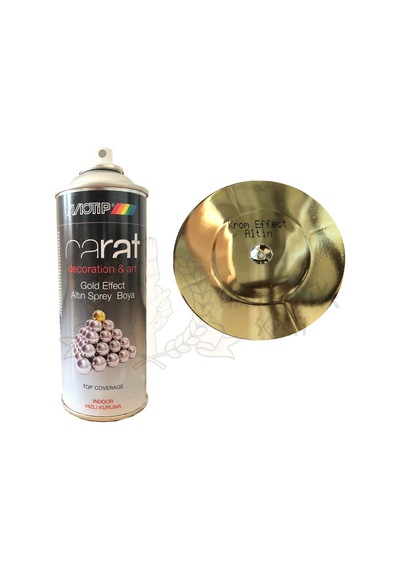 Motip Carat Krom Altın Efekt Sprey Boya 400 ML