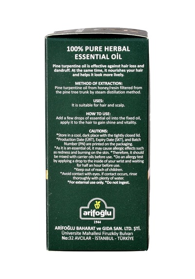 Çam Terebentin Yağı 30ml%100 Saf Yağ Arlab Pure Pine Turpentine 30ml Diğer
