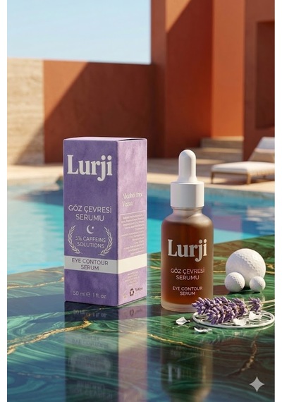 Vegan Kafein İçerikli Ampul Gözaltı Torba & Koyu Halka Karşıtı Serum