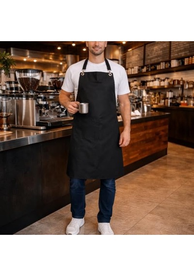 Tr Profesyonel Mutfak Önlüğü,cepli Ayarlanabilir Askılı Belden Bağlamalı/unisex/kadın/erkek/aşçı/barista/gar Diğer