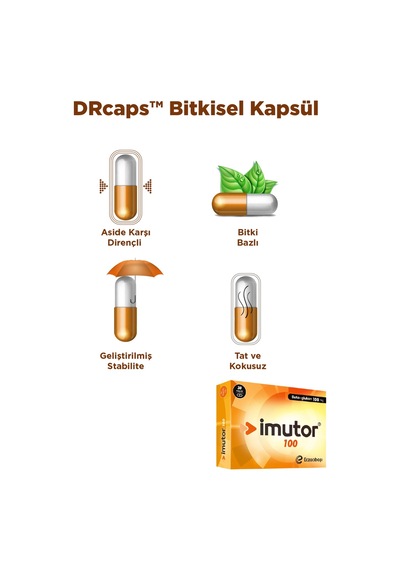 İmutor Beta Glukan  30 Kapsül