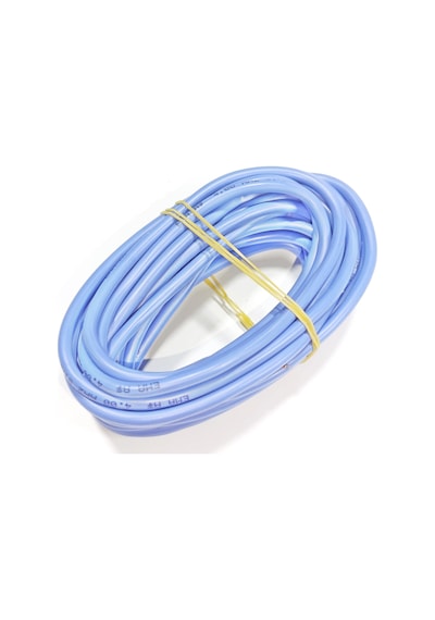 4mm 5metre Yanmaz Silikon Kablo Mavi Renk 1 Adet