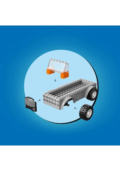 LEGO® City Çekici Kamyon ve Spor Araba Tamiri 60435 - 4+ Yaratıcı Oyuncak Yapım Seti (101 Parça)