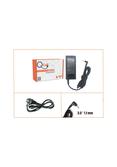 Acer Uyumlu 19V 3.42A 65W 3.0x1.1 mm
 ADAPTÖR
