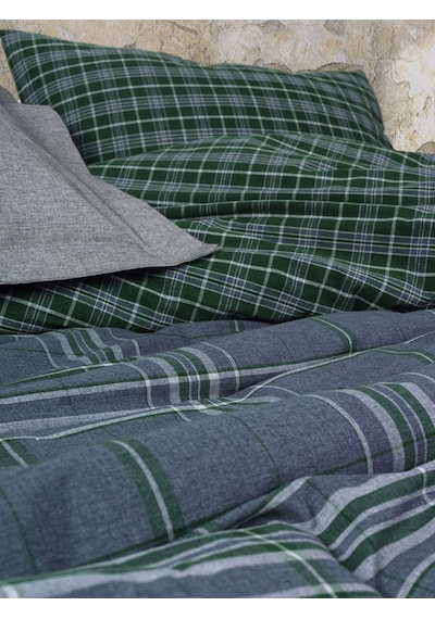 Cotton Box Natureforce Çift Kişilik Nevresim Takımı Isola Mavi