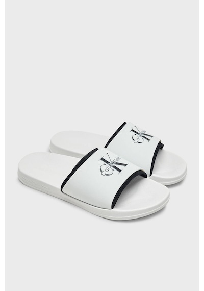 Calvin Klein Logolu Terlik Hm0hm02229ybr Erkek Terlik Hm0hm02229 Ybr-15020 Beyaz