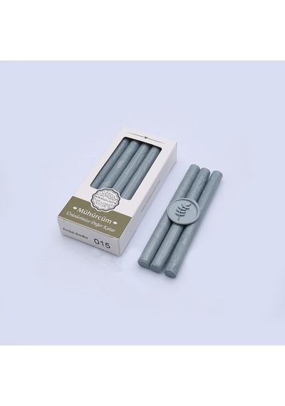 Mühür Mumu Çubuk 11mm x 120mm 10 lu Paket Model No:15 (SATEN GRİ)