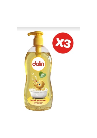 Şampuan 700ml Klasik 3 Adet